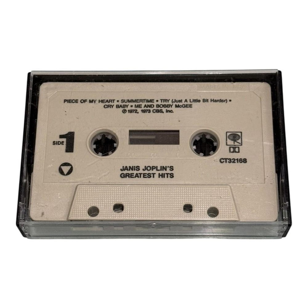 Vintage Janis Joplin Cassette Janis Joplin's Greatest Hits 1973 CT32168 Rock